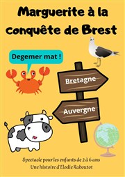 Marguerite à la conquête de Brest Comdie du Finistre - Les ateliers des Capuins Affiche