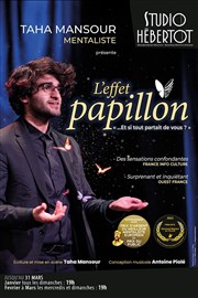 Taha Mansour dans L'effet Papillon Studio Hebertot Affiche