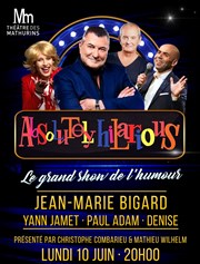 Absolutely Hilarious | avec Jean-Marie Bigard Thtre des Mathurins - grande salle Affiche