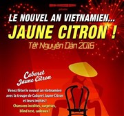 Un Nouvel An jaune citron L'Auguste Thtre Affiche