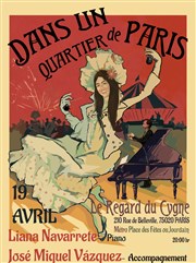 Dans un quartier de Paris Studio Le Regard du Cygne Affiche