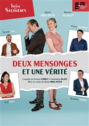 Deux mensonges et une vérité Thtre des Salinires Affiche