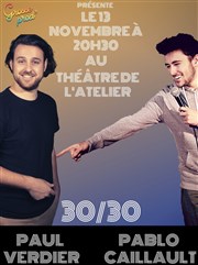 Pablo Caillault et Paul Verdier se partagent la scène Thtre de l'Atelier Affiche