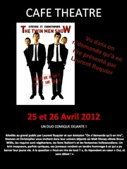 Steeven et Christopher dans The Twin Men Show Le Club du Carmlina Affiche