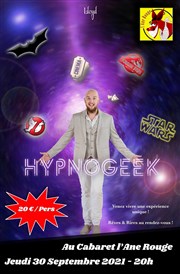 Lloyd dans Hypnogeek Cabaret l'Ane Rouge Affiche