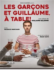 Les garçons et Guillaume à table ! | de Guillaume Gallienne Thtre du Marais Affiche