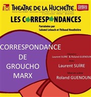 Correspondance de Groucho Marx Thtre de la Huchette Affiche