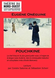 Eugène Onéguine Thtre du Nord Ouest Affiche