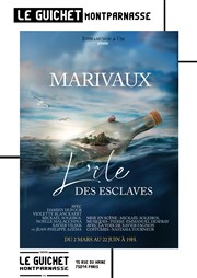 L'île des esclaves Guichet Montparnasse Affiche