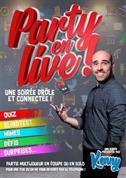 Kenny dans Party en Live Le Canotier Affiche