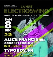 La Nuit Electroswing La Bellevilloise Affiche