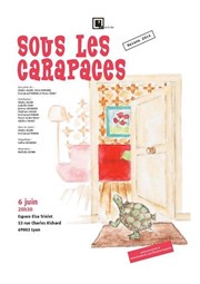 Sous les carapaces Espace Elsa Triolet Affiche