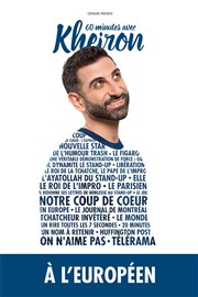 Kheiron dans 60 minutes avec Kheiron L'Europen Affiche