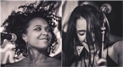 Cynthia Abraham & Lucile Chriqui | Les Messagères Jazz Caf Montparnasse Affiche