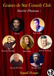 Soirée Plateau #2 Graines de Star Comedy Club Affiche