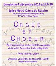 Duruflé et Cie Notre Dame du Rosaire Affiche