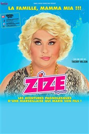 Zize dans La famille Mamma Mia Cour de l'Ecole Marcel Pagnol Affiche