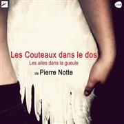 Les Couteaux dans le dos (Les ailes dans la gueule) Tho Thtre - Salle Plomberie Affiche