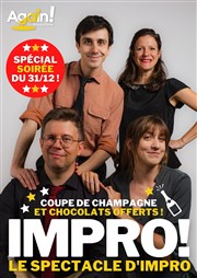 Impro ! Le spectacle d'impro | Spécial Réveillon Thtre de Nesle - grande salle Affiche