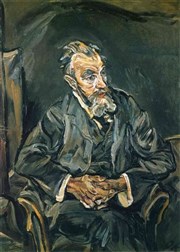 Oskar Kokoschka : Un fauve à Vienne | par Pierre-Yves Jaslet Muse d'art moderne de la ville de Paris Affiche