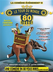 Le tour du monde en 80 jours Kawa Thtre Affiche