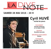 Cyril Huvé récital de piano Reid Hall Affiche