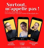 Sutout, m'appelle pas ! Thoris Production Affiche