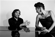 China Moses / André Manoukian duo Espace Jean-Marie Poirier Affiche