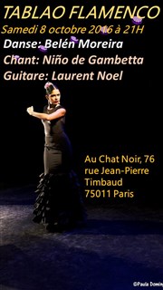 Tablao Flamenco Au Chat Noir Affiche