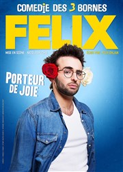 Félix dans Porteur de joie Comdie des 3 Bornes Affiche