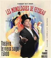 Les Monologues de Feydeau : Un presque seul en scène Thtre Le Vieux Sage Affiche