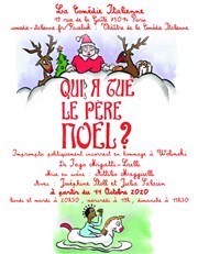 Qui a tué le Père Noël ? La Comdie Italienne Affiche