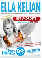 Ella Kelian dans Ella Kelian est à droite Thtre BO Saint Martin Affiche