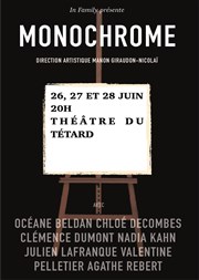 Monochrome Caf Thtre du Ttard Affiche