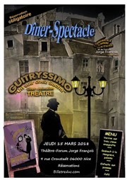 Guitryssimo dans La Petite main qui se place | Diner spectacle La Nouvelle comdie Affiche