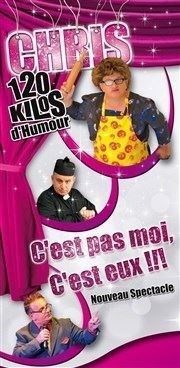 Christophe Cuenin dans 120 kilos d'humour Le BK Caf Thtre Affiche