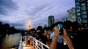 Croisière des 12 coups de minuit Bateau Canauxrama / Embarcadre Ile de la Cit Affiche