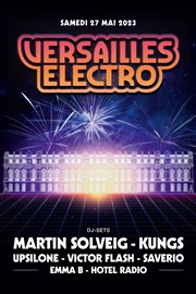 Versailles Electro 2023 Jardin du chteau de Versailles - Entre Cour d'Honneur Affiche