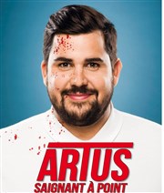 Artus dans Saignant à Point La Cigale Affiche