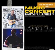 Gaetan Henrion en concert Caf culturel Les cigales dans la fourmilire Affiche