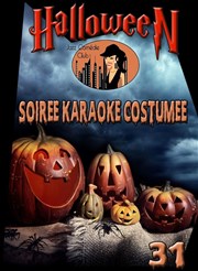 Halloween Karaoké soirée Dansante Jazz Comdie Club Affiche