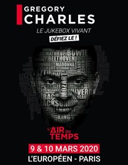 Gregory Charles - L'Air du temps L'Europen Affiche