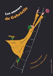 Les Amours de Gabrielle Thtre Le Mille-Feuille Affiche