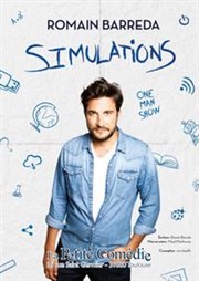 Romain Barreda dans Simulations La Comdie de Toulouse Affiche