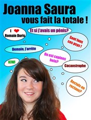 Joanna Saura dans Joanna Saura vous fait la totale ! SoGymnase au Thatre du Gymnase Marie Bell Affiche