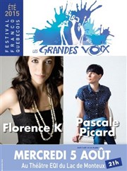 Florence K / Pascale Picard Thtre EQI au Lac de Monteux Affiche