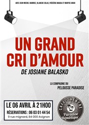 Un grand cri d'amour Paradise Rpublique Affiche