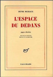 Régis Maynard lit L'espace du dedans d'Henri Michaux | Les Jeudis Rugissants Cave Posie Affiche