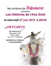 Les contes de l'âne Griot Fifty-Fifty Affiche