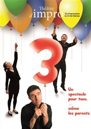 "3" Thtre du Gai Savoir Affiche